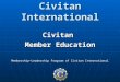 Civitan International Civitan Member Education Membership—Leadership Program of Civitan International