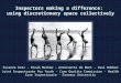Inspectors making a difference: using discretionary space collectively Suzanne Rutz - Dinah Mathew - Antoinette de Bont - Paul Robben Joint Inspectorate