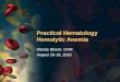 Practical Hematology Hemolytic Anemia Wendy Blount, DVM August 28-19, 2010