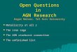 Open Questions in AGN Research Hagai Netzer, Tel Aviv University  Metallicity at all z  The iron saga  The AGN starburst connection  The unfinished