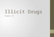 Illicit Drugs Chapter 22. Illicit drug use is EXPENSIVE Illicit drug use is estimated to have cost the US economy more than $193 billion in 2011 (National