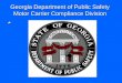 Georgia Department of Public Safety Motor Carrier Compliance Division