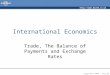 Http:// Copyright 2006 – Biz/ed International Economics Trade, The Balance of Payments and Exchange Rates