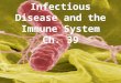 Infectious Disease and the Immune System Ch. 39. What are Infectious Diseases? Pathogen- bacteria, virus, fungi, protozoa, etc… Pathogen- bacteria, virus,
