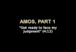 “Get ready to face my judgment” (4:12).  Richard Bauckham, PhD  Professor Emeritus University of Andrews  Senior scholar at Cambridge  “Jesus and
