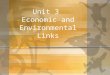 Unit 3 Economic and Environmental Links. Unit Goals Examine primary, secondary, tertiary and high- tech industries Analyze ways that Canadians use resources