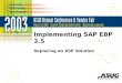 Implementing SAP EBP 3.5 Replacing an ASP Solution