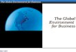 The Global Environment for Business The Global Environment for Business OBEA 2004