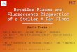 Detailed Plasma and Fluorescence Diagnostics of a Stellar X-Ray Flare Paola Testa (1) Fabio Reale (2), Jeremy Drake (3), Barbara Ercolano (3), David Huenemoerder