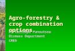 Agro-forestry & crop combination options Dr Calliope Panoutsou Biomass Department CRES
