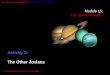 Title Frame Module 15: The Jovian Planets Activity 2: The Other Jovians
