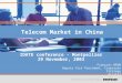 Telecom Market in China François BRUN Deputy Vice President, Corporate Strategy Alcatel IDATE conference - Montpellier 29 November, 2003