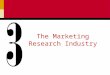 The Marketing Research Industry. Ch 32 The Marketing Research Industry: Evolution of the Industry Charles Coolidge Parlin is known as the “father of marketing