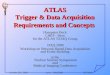 October 20 th, 2000Lyon - DAQ2000HP Beck ATLAS Trigger & Data Acquisition Requirements and Concepts Hanspeter Beck LHEP - Bern for the ATLAS T/DAQ Group