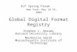 Global Digital Format Registry Stephen L. Abrams Harvard University Library MacKenzie Smith Massachusetts Institute of Technology DLF Spring Forum New