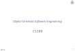 UniS 1 Object-Oriented Software Engineering CS288