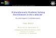 IBU 'A bioinformatic Problem Solving Environment in the e-BioLab' VL-e Sub Program 1.5: Bioinformatics Timo Breit Micro-Array Department & Integrative