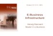 October 10-11-17, 2003. E-Business Infrastructure Herwig Mannaert Master in e-Business