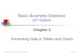 Basic Business Statistics, 10e © 2006 Prentice-Hall, Inc. Chap 2-1 Chapter 2 Presenting Data in Tables and Charts Basic Business Statistics 10 th Edition