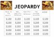 JEOPARDY Back to the Basics Non-Specific Defenses Specific Defenses The Foreign Invasion AIDS $100 $200 $300 $400 $500