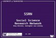 SSRN Social Science Research Network Mary Whisner, Gallagher Law Library Nov. 2009