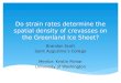 Do strain rates determine the spatial density of crevasses on the Greenland Ice Sheet? Brandon Scott Saint Augustine’s College Mentor: Kristin Poinar University