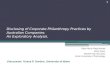 Disclosing of Corporate Philanthropy Practices by Australian Companies: An Exploratory Analysis. Raja Adzrin Raja Ahmad Greg Tower Mitchell Van der Zahn