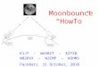 K1JT – WA3BZT – K2TXB WB2RVX – W3CMP – W3HMS PackRats 21 October, 2010 Moonbounce “HowTo”