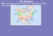 Air Masses How do you think these air masses effect our weather?