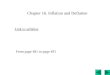 Chapter 16. Inflation and Deflation Link to syllabus From page 481 to page 491