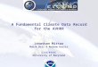 A Fundamental Climate Data Record for the AVHRR Jonathan Mittaz Manik Bali & Andrew Harris CICS/ESSIC University of Maryland