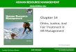 GARY DESSLER HUMAN RESOURCE MANAGEMENT Global Edition 12e Chapter 14 Ethics, Justice, And Fair Treatment in HR Management PowerPoint Presentation by Charlie