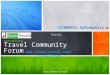 Travel Community Forum introducing Travel Community Forum NETMANTLE Informatics Portal  1