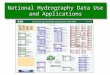 National Hydrography Data Use and Applications