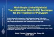 Mini-Simple Limbal Epithelial Transplantation (Mini-SLET) Technique for the Treatment of Pterygium Erick Hernandez-Bogantes 1, MD, Alejandro Navas 1, MD,