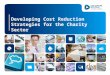 Developing Cost Reduction Strategies for the Charity Sector