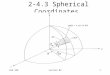 EEE 340Lecture 041 2-4.3 Spherical Coordinates. EEE 340Lecture 042 A vector in spherical coordinates The local base vectors from a right –handed system