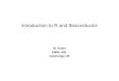 Introduction to R and Bioconductor W. Huber EMBL-EBI Cambridge UK