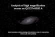 Analysis of high magnification events on Q2237+0305 A Juan González-Cadelo, Rodrigo Gil-Merino & Luis J. Goicoechea (University of Cantabria)