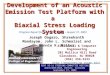 S. Mandayam/ECE Dept./Rowan University Development of an Acoustic Emission Test Platform with a Biaxial Stress Loading System Joseph Oagaro, Shreekanth