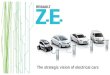 The strategic vision of electrical cars. THE CHALLENGE: SUSTAINABLE MOBILITY FOR ALL