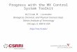 Progress with the MX Control System Toolkit William M. Lavender Biological, Chemical, and Physical Sciences Dept. Chicago, IL 60616 USA