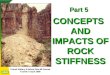 Part 5 CONCEPTS AND IMPACTS OF ROCK STIFFNESS Tunnel Gallery 3 failure Zion-Mt Carmel Tunnel in April 1958