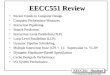 EECC551 - Shaaban #1 Exam Review Fall 2001 11-6-2001 EECC551 Review Recent Trends in Computer Design.Recent Trends in Computer Design. Computer Performance