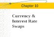 Chapter 10 Currency & Interest Rate Swaps. Chapter Outline Types of Swaps Size of the Swap Market The Swap Bank Interest Rate Swaps Currency Swaps