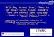 Relating street level flows to BT Tower level flows: results from the DAPPLE 2004 campaign J. Barlow 1, A. Dobre 1, R. Smalley 2, S. Arnold 1, A. Tomlin