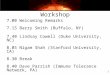 1 Workshop 7.00 Welcoming Remarks 7.15 Barry Smith (Buffalo, NY) 7.40 Lindsay Cowell (Duke University, NC) 8.05 Nigam Shah (Stanford University, CA) 8.30