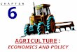 AGRICULTURE: ECONOMICS AND POLICY 6 C H A P T E R