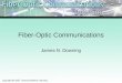 Fiber-Optic Communications James N. Downing. Chapter 9 Fiber-Optic Communications Systems