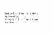 Introduction to Labor Economics Chapter 2 - The Labor Market